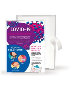 Confezione 10 display autoplastificanti f.to A4 art.15051 Djois S743101 2