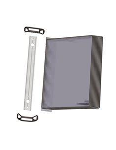 Kit Leggio magnetico Pro Wall Kit + 10 buste f.to A4 nero Djois B920305 Djois BUSTE PER IDENTIFICAZIONE E LEGGII