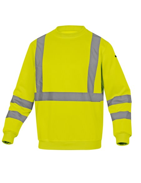 Felpa sportiva Astral alta visibilitA'Tg. L giallo fluo ASTRAJAGT