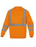 Felpa sportiva Astral alta visibilitA' Tg. L arancio fluo ASTRAORGT