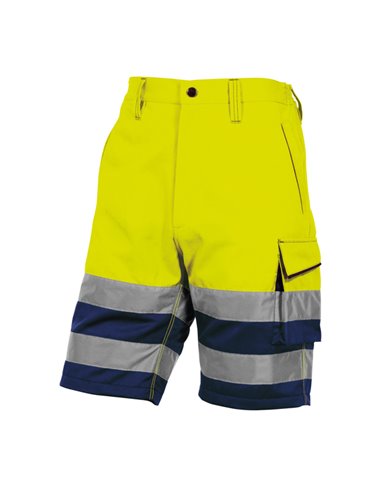 Bermuda da lavoro alta visibilitA' PHBE2 panostyle Tg. XL giallo fluo PHBE2JMXG