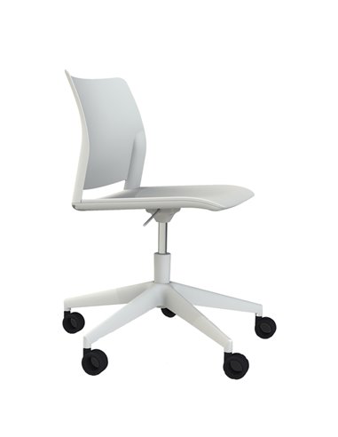 Sedia home/office Alpha GB bianco S/braccioli APGB BIANCO Unisit SEDUTE OPERATIVE