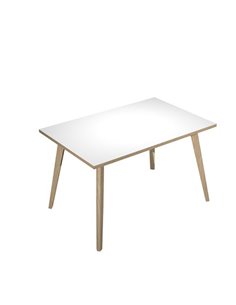 Scrivania 120x80xH74,4cm Rovere/Bianco Woody 6404-DKA-3C ARTEXPORT SCRIVANIE E TAVOLI RIUNIONE