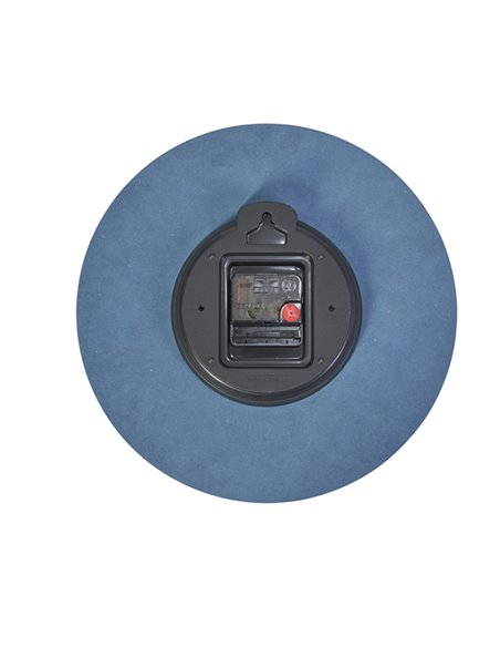 Orologio da parete Ø30cm blu chiaro/legno HorMilena Alba HORMILENA B ALBA OROLOGI-BAROMETRI DA SCRIVANIA E DA PARETE