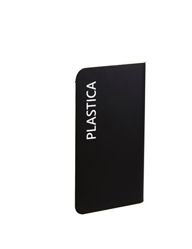 Etichetta in vinile con stampa "PLASTICA" per raccolta differenziata 711101 Medial ETICHETTE USO DEDICATO
