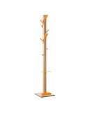 Appendiabiti a 6 posti legno/arancio EasyCloth K700005