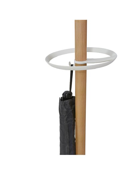 Appendiabiti a 6 posti 175cm con portaombrelli Naho Alba PMNAHOW BC ALBA APPENDIABITI