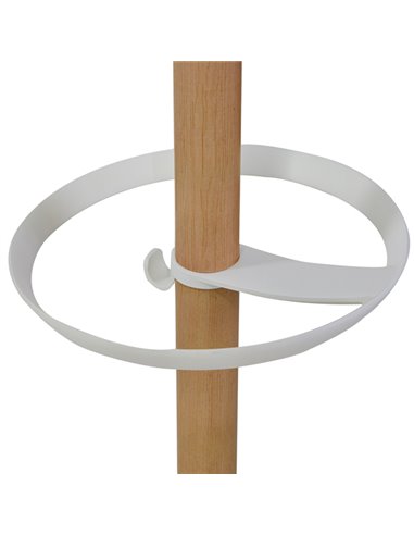 Appendiabiti a 6 posti 175cm con portaombrelli Naho Alba PMNAHOW BC ALBA APPENDIABITI