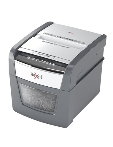 Distruggidocumenti a frammenti Optimum AutoFeed+ 45X Rexel 2020045XEU