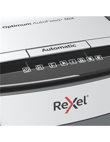 Distruggidocumenti a frammenti Optimum AutoFeed+ 50X Rexel 2020050XEU REXEL A FRAMMENTI E MICROFRAMMENTI