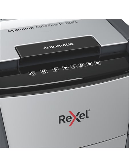 Distruggidocumenti a frammenti Optimum AutoFeed+ 225X Rexel 2020225XEU REXEL A FRAMMENTI E MICROFRAMMENTI