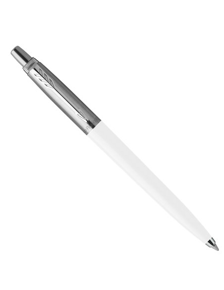 Penna a sfera Jotter Original punta M fusto bianco Parker 2096874 PARKER SFERE E MULTIFUNZIONE