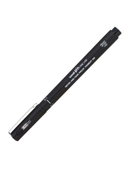 Pin fineliner nero punta 0.1mm Uni Mitsubishi M PIN101 N UNI MITSUBISHI FINELINER