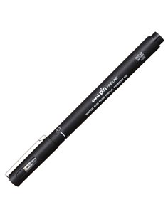 Pin fineliner nero punta 0.7mm Uni Mitsubishi M PIN107 N UNI MITSUBISHI FINELINER 2