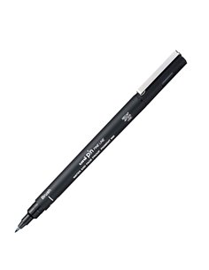 Pin fineliner nero punta Brush Uni Mitsubishi M PINBR N UNI MITSUBISHI FINELINER