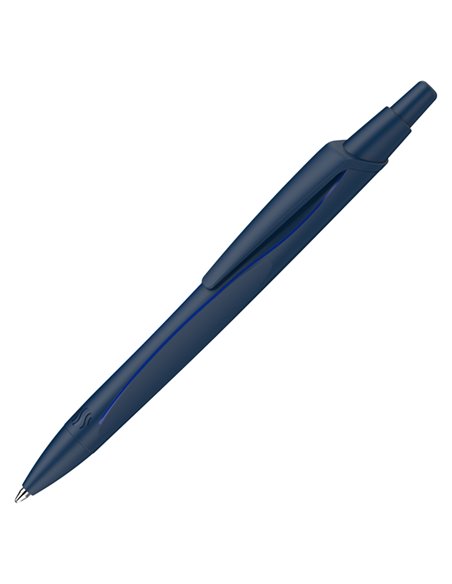 Penna a sfera a scatto Reco punta M blu Schneider P131813 SCHNEIDER A SCATTO