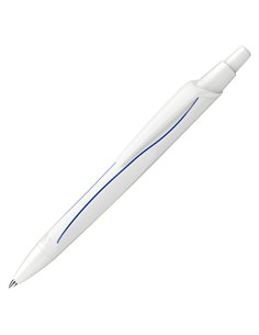 Penna a sfera a scatto Reco punta M fusto bianco/inchiostro blu Schneider P131850 SCHNEIDER A SCATTO