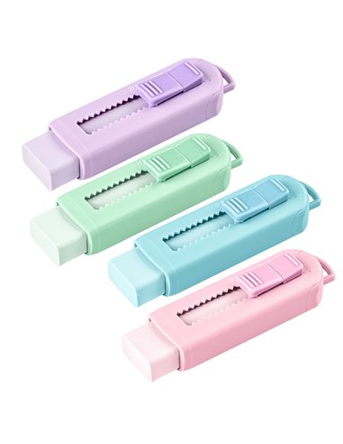 Gomma a scorrimento Staedtler® eraser involucro colori pastello assortiti 525 PS1P-S