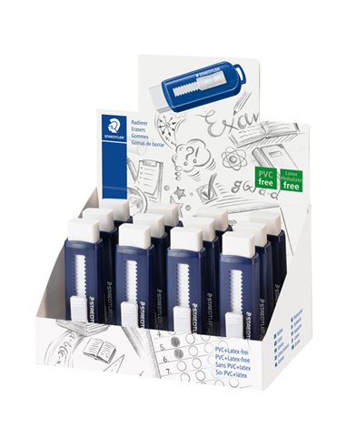 Gomma a scorrimento Staedtler® eraser involucro blu 525 PS1 STAEDTLER GOMME