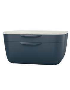 Cassettiera 2 scomparti grigio Cosy Leitz 53570089 LEITZ CASSETTIERE DA SCRIVANIA 2