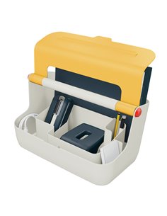 Cassetta portaoggetti con maniglia Giallo Cosy Leitz 61250019 2