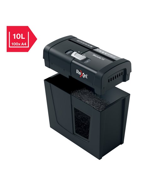 Distruggidocumenti a frammenti Secure X6 Rexel 2020122EU REXEL A FRAMMENTI E MICROFRAMMENTI