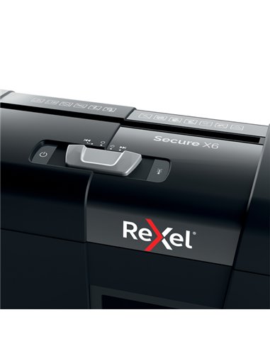 Distruggidocumenti a frammenti Secure X6 Rexel 2020122EU REXEL A FRAMMENTI E MICROFRAMMENTI