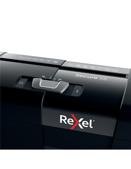 Distruggidocumenti a frammenti Secure X8 Rexel 2020123EU REXEL A FRAMMENTI E MICROFRAMMENTI