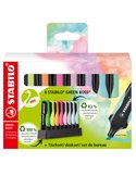 Deskset 8 evidenziatori STABILO® GREEN BOSS® 83recycled 6070/08-5