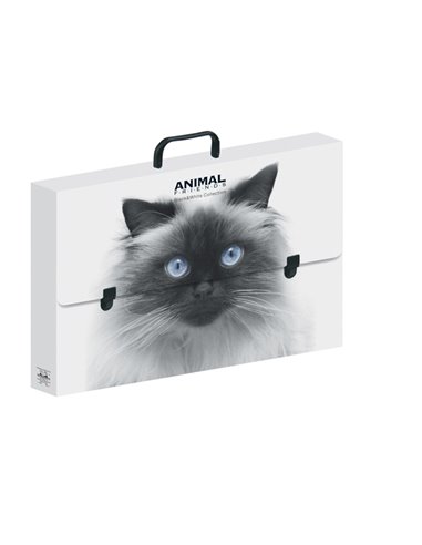Valigetta polionda Animal Friends 38x53 dorso 5cm fantasie assortite Colorosa 6438535200BW Colorosa VALIGETTE POLIONDA-PORTAD...
