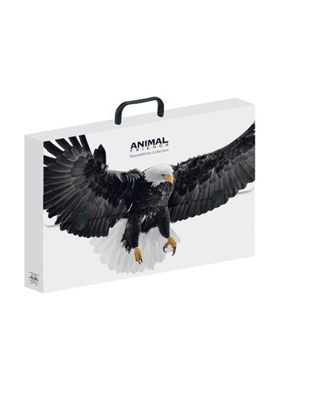 Valigetta polionda Animal Friends 38x53 dorso 5cm fantasie assortite Colorosa 6438535200BW Colorosa VALIGETTE POLIONDA-PORTAD...