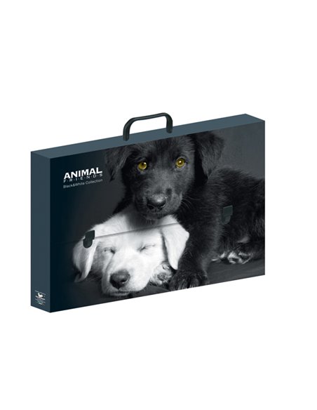 Valigetta polionda Animal Friends 38x53 dorso 5cm fantasie assortite Colorosa 6438535200BW Colorosa VALIGETTE POLIONDA-PORTAD...