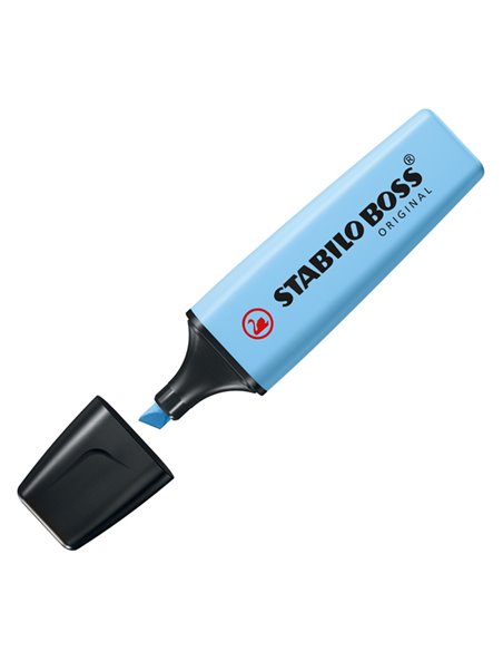 Astuccio 4 evidenziatore Stabilo Boss Pastel colori ass. 70/4-4 70/4-4 STABILO COLORE LIQUIDO