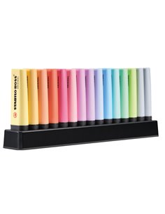 Deskset Pastel 15 evidenziatori Stabilo Boss colori ass. 7015-02 7015-02 2