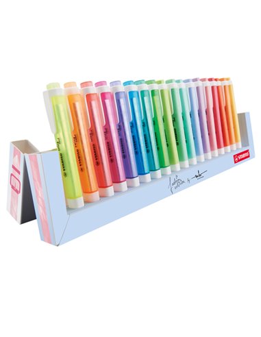 Deskset 18 evidenziatori Swing Cool colori ass. 275/18-01-5 Stabilo 275/18-01-5