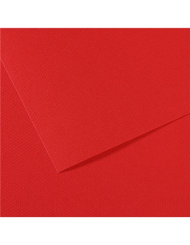 Foglio MI-TEINTES A4 cm 160 gr. 505 rosso vivo C31032S025 CANSON CARTA E CARTONCINO