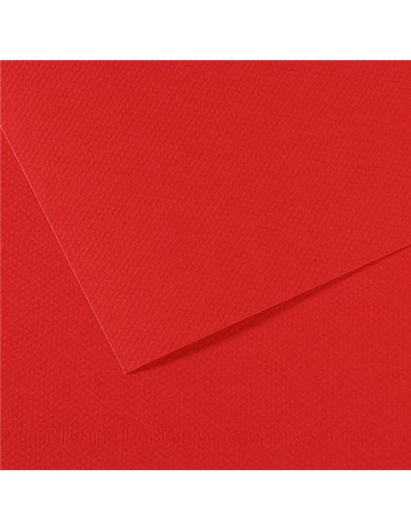 Foglio MI-TEINTES A4 cm 160 gr. 505 rosso vivo C31032S025 CANSON CARTA E CARTONCINO