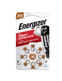 Blister 8 pile per apparecchi acustici 312 Zinc Air Energizer E301431800