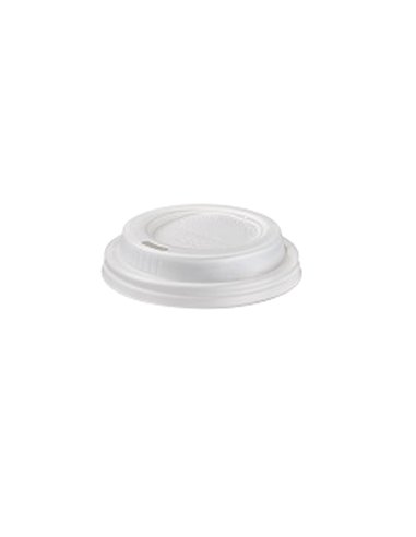 1000 Tappi in CPLA bianchi per bicchiere da 115ml Leone Q3008.100