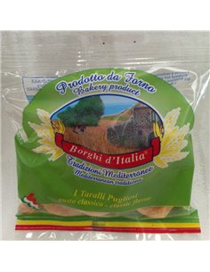 Taralli 40gr gusto classico Borghi d'Italia BITOM Borghi d'Italia SNACK DOLCI-SALATI