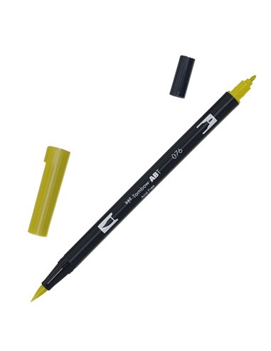 Pennarello Tombow ABT Dual Brush N076 Green Ochre PABT-076