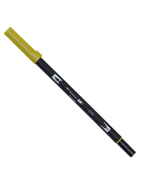 Pennarello Tombow ABT Dual Brush N076 Green Ochre PABT-076