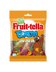 Caramelle gommose Fruit-tella Orsetti f.to pocket 90gr 06385200 Fruit-tella CARAMELLE-CIOCCOLATINI-CHEWING GUM