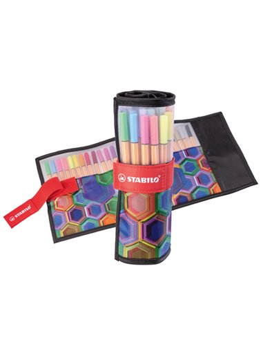 Rollerset Arty Line da 25 col.ass. Point 88 Stabilo 8825-071-20 STABILO FINELINER