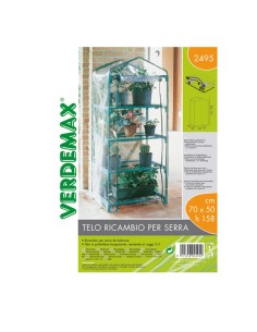 Telo di ricambio per serra Azalea a 4 ripiani ( art. stagione invernale) 2495 Verdemax COPERTURE DA ESTERNI
