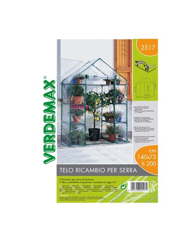 Telo di ricambio per serra Ibiscus a 8 ripiani 2517