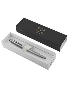 Penna a sfera Jotter Monochrome XL acciaio satinato punta M Parker 2122756 PARKER SFERE E MULTIFUNZIONE 2
