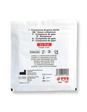 Busta di garza compressa sterile 10x10cm GAZ111 PVS GAZ111E