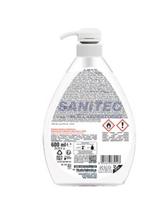 SANI GEL MED igienizzante mani 600ml Sanitec 1035 Sanitec IGIENIZZANTI E DISPENSER 2