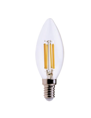 LAMPADA LED Candela 6W E14 4000K luce bianca naturale 499048541 MKC LAMPADINE